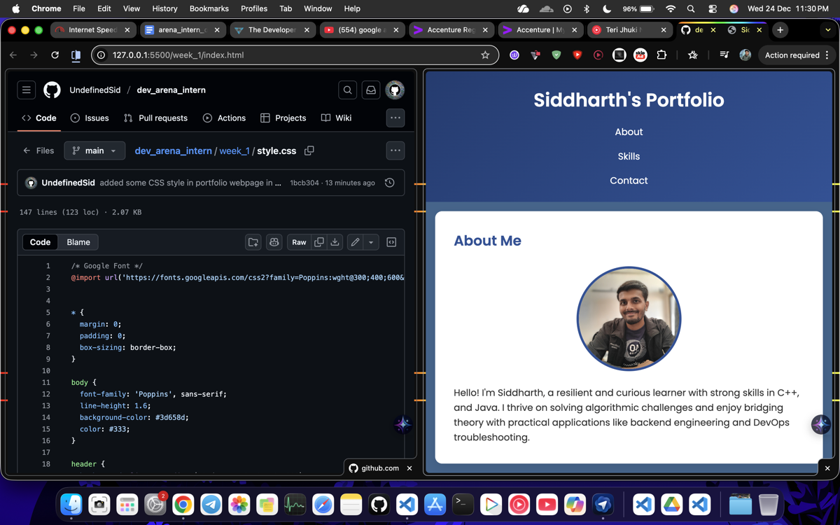 Project 3 screenshot